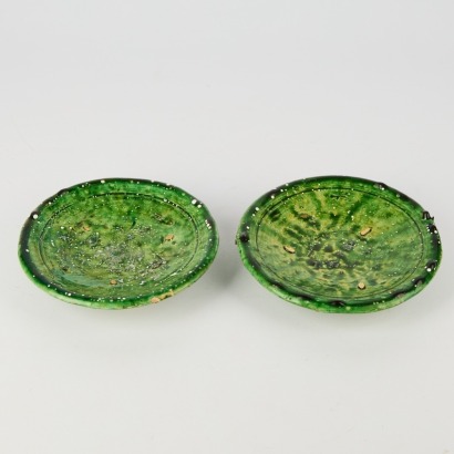 A Pair of Moroccan Tamegroute Plates