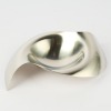 A Hit Me Straight Stainless Steel Bowl by Georg Jensen for Royal Copenhagen