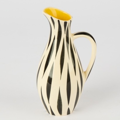 A Beswick Zebrette Jug by Albert Hallam and James Hayward c. 1950s