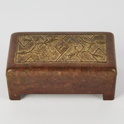 An Art Deco Bakelite Box