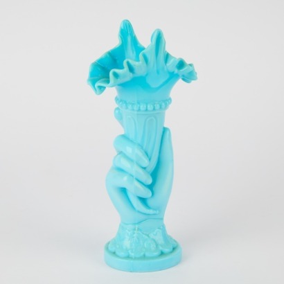 An Art Deco Opaline Vase