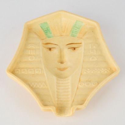 A Czech Art Deco Pharaoh Ashtray