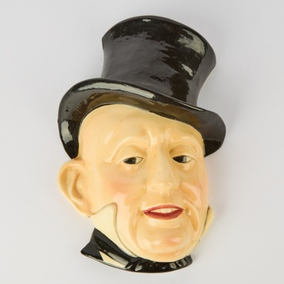 A Berwick Mr. Micawber Wall Plaque