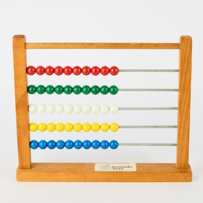 A Vintage Retro New Zealand-Made Abacus