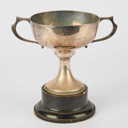A Sterling Silver Trophy Cup