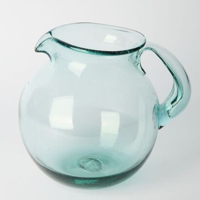 A Hand Blown Water Pitcher