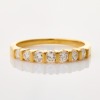 18ct Yellow Gold, .50ct, Diamond Dress Ring - Near new