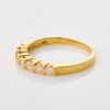 18ct Yellow Gold, .50ct, Diamond Dress Ring - Near new - 2