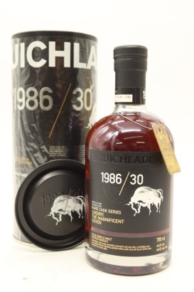 (1) 1986 Bruichladdich Rare Cask Series 'Sherry The Magnificent Seven' 30 Year Old Single Malt Scotch Whisky, 44.6% ABV (GB)