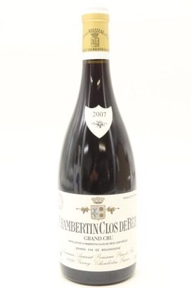 (1) 2007 Domaine Armand Rousseau Pere et Fils Chambertin Clos-de-Beze Grand Cru, Cote de Nuits [JR18]