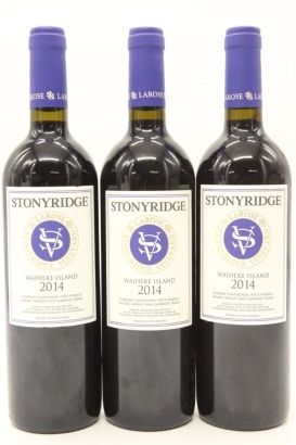 (3) 2014 Stonyridge Vineyard Larose, Waiheke Island