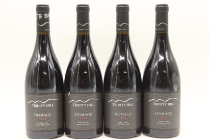 (4) 2017 Trinity Hill Homage Syrah, Gimblett Gravels [JR17]
