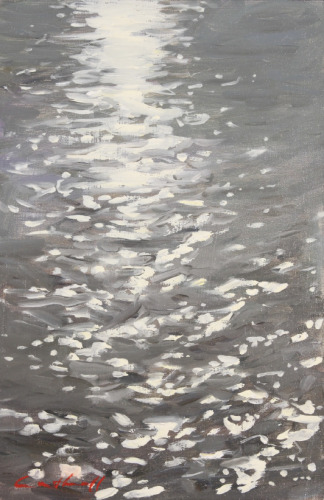 NICK CUTHELL Light on the Thames