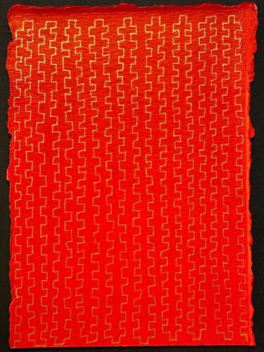 WILL HADWEN Gold on Red #12