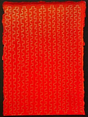 WILL HADWEN Gold on Red #12
