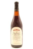 (1) 1985 Babich Pinotage Cabernet, Hawesbay (FL)