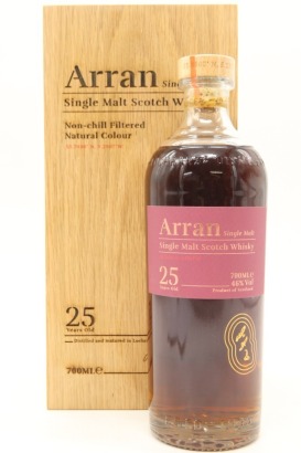 (1) The Arran Malt Distillery 25 Year Old 2020 Inaugural Release Single Malt Scotch Whisky, Isle of Arran, 46% ABV (GB)