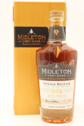(1) Midleton Very Rare Bottled 2018 Blended Irish Whiskey, County Cork, 40% ABV (GB)