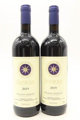 (2) 2019 Tenuta San Guido Sassicaia Bolgheri, Tuscany [JR18] [RP98]