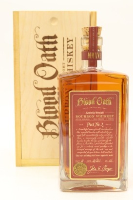 (1) Blood Oath 2016 Pact No. 2 Kentucky Straight Bourbon Whiskey, 49.3% ABV, 750ml (GB)