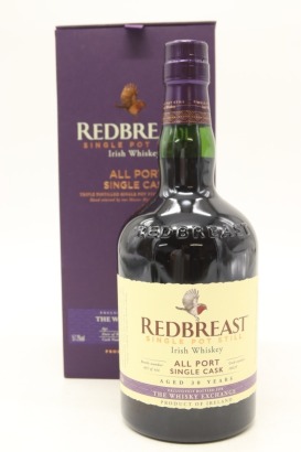 (1) Redbreast All Port Single Cask 30 Year Old Single Pot Still Irish Whiskey, County Cork, 57.2% ABV (GB)