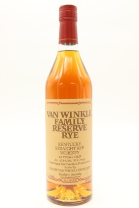 (1) Old Rip Van Winkle 'Pappy Van Winkle's Family Reserve' 13 Year Old Kentucky Straight Rye Whiskey, 750ml, 47.8% ABV