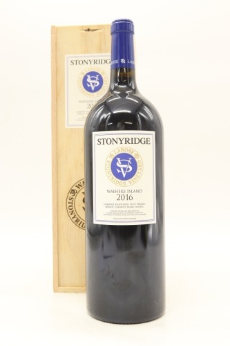 (1) 2016 Stonyridge Vineyard Larose, Waiheke Island, 1500ml (GB) (80 Bottles Made)