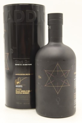 (1) Bruichladdich Black Art 10.1 Edition 29 Year Old Unpeated Single Malt Scotch Whisky, Islay, 45.1% ABV (GB)