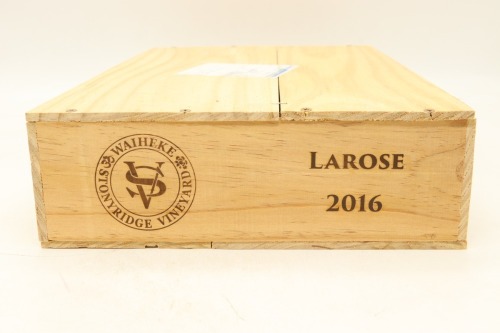 (6) 2016 Stonyridge Vineyard Larose, Waiheke Island (OWC)
