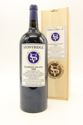 (1) 2008 Stonyridge Vineyard Larose, Waiheke Island, 1500ml (GB)