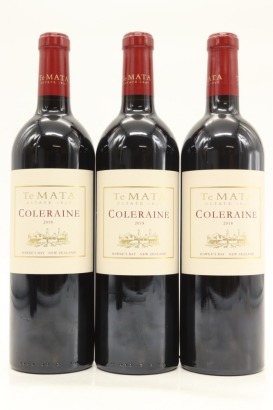 (3) 2018 Te Mata Estate Coleraine, Hawke's Bay