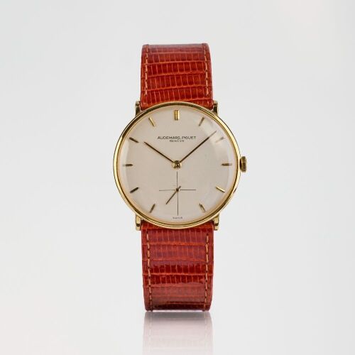 18ct Yellow Gold, 31.5mm Audemars Piguet Calibre 2001 Ultra-thin Dress Wristwatch, circa 1960's