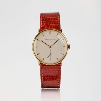 18ct Yellow Gold, 31.5mm Audemars Piguet Calibre 2001 Ultra-thin Dress Wristwatch, circa 1960's