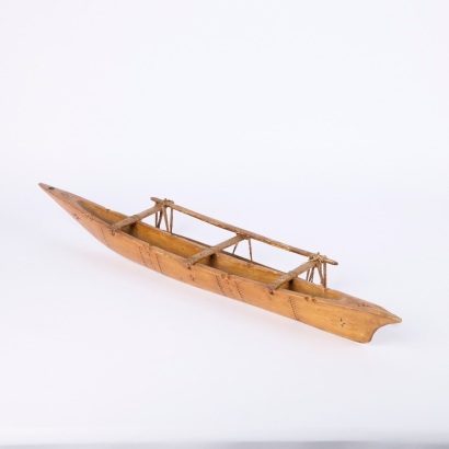 A Model Outrigger Canoe