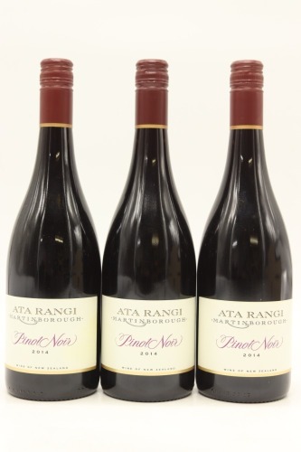 (3) 2014 Ata Rangi Pinot Noir, Martinborough [BC99]