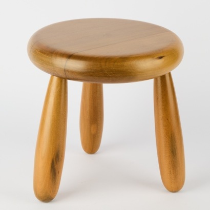 A Rimu Milking Stool