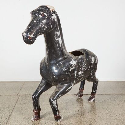 A Vintage Carousel Fibreglass Horse AF