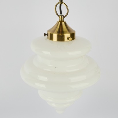 An Opaque Glass Ceiling Light