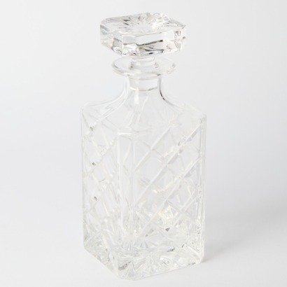 A Vintage Cut Crystal Classic Whisky Decanter