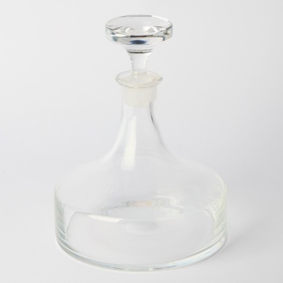 A Classic Hand Blown Ships Decanter