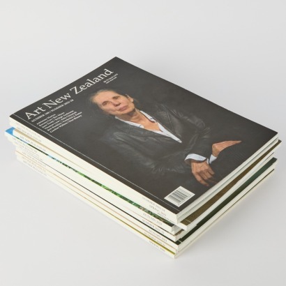 A Collection of Nine Art NZ Magazines 2020-2024