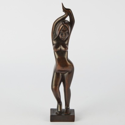 A Thai Black Wood Nude
