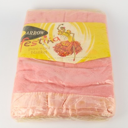 An Arrow Sestina Wool Blanket