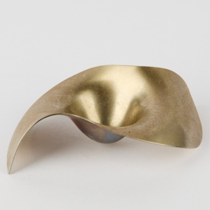 A Hit Me Straight Stainless Steel Egg Cup by Georg Jensen for Royal Copenhagen