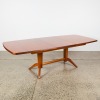 A Gordon & Russell Rosewood and Mahogany Extension Dining Table - 2