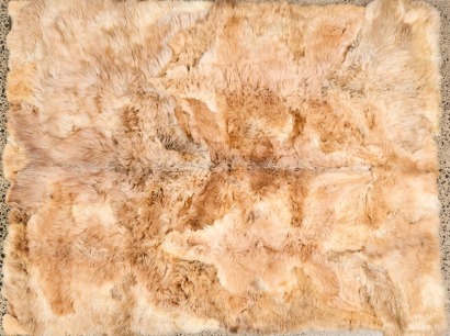 A Large Tibetan Lamb Throw
