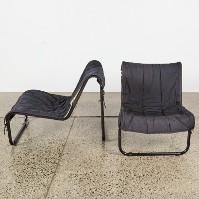A Pair of Vintage Ikea Sling Chairs