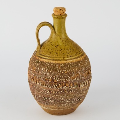 A New Zealand Pottery Michael Block Flagon