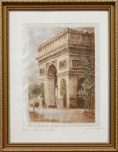 T. RIOS Paris L'Arc de Triomphe