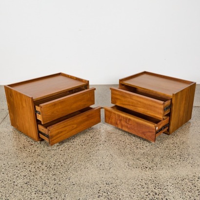 A Pair of Mid-Century Style Nightstands